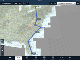 Planned routing