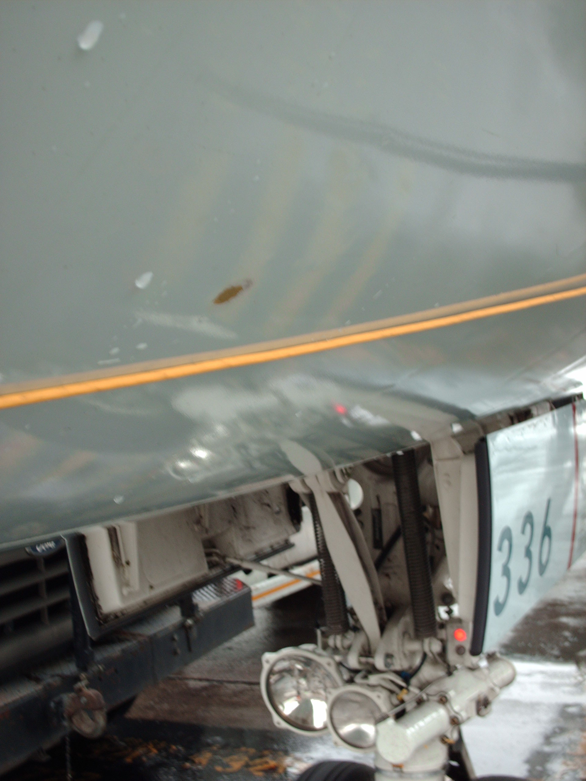 Lightning strike on an Embraer, during approach to YYC.