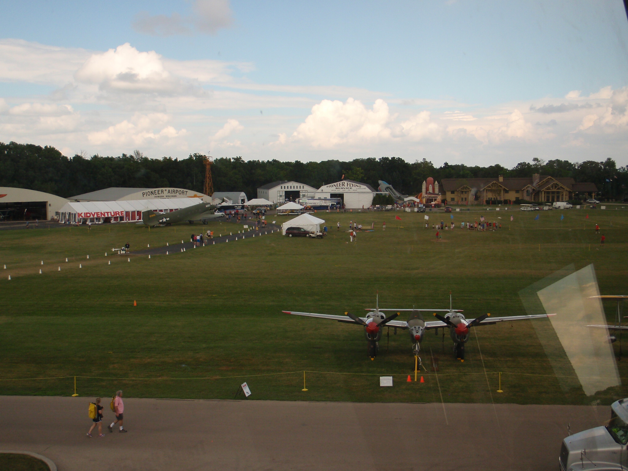 Pioneer field from the kidventure tower.